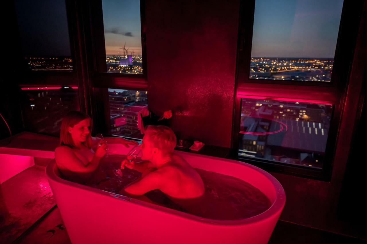 Exclusieve Prive Wellness Penthouse Skynooz Appartement Antwerpen Buitenkant foto