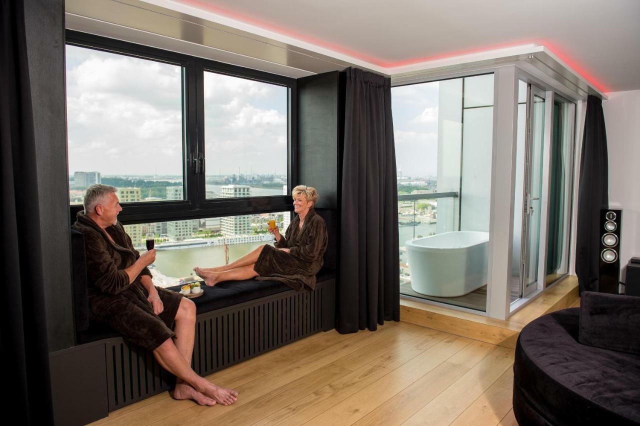 Exclusieve Prive Wellness Penthouse Skynooz Appartement Antwerpen Buitenkant foto