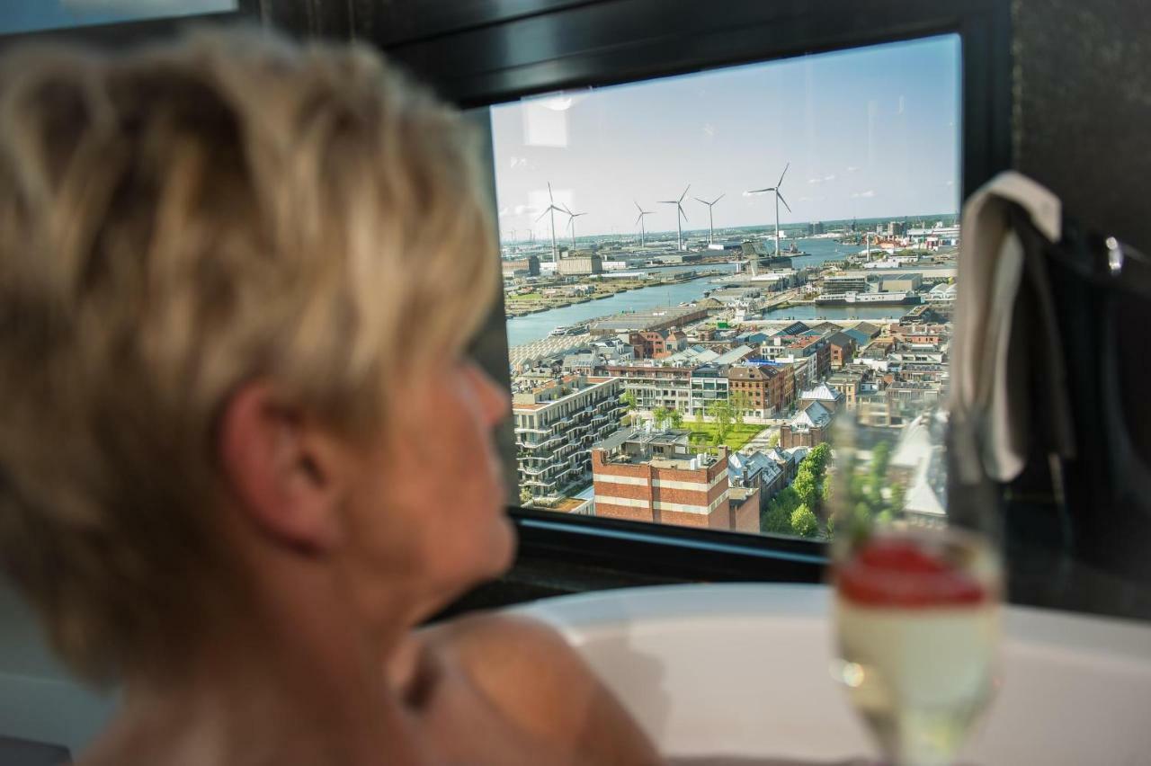 Exclusieve Prive Wellness Penthouse Skynooz Appartement Antwerpen Buitenkant foto