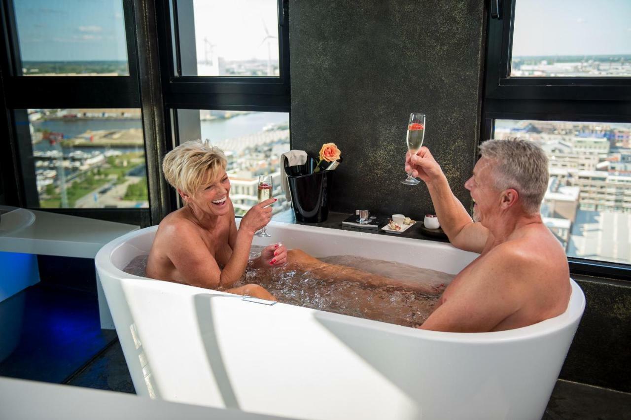 Exclusieve Prive Wellness Penthouse Skynooz Appartement Antwerpen Buitenkant foto