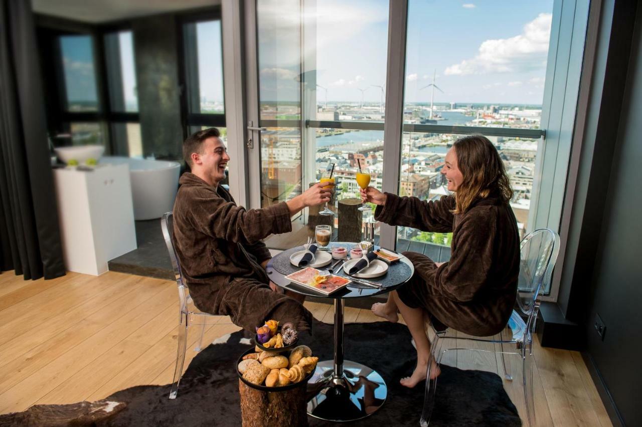Exclusieve Prive Wellness Penthouse Skynooz Appartement Antwerpen Buitenkant foto