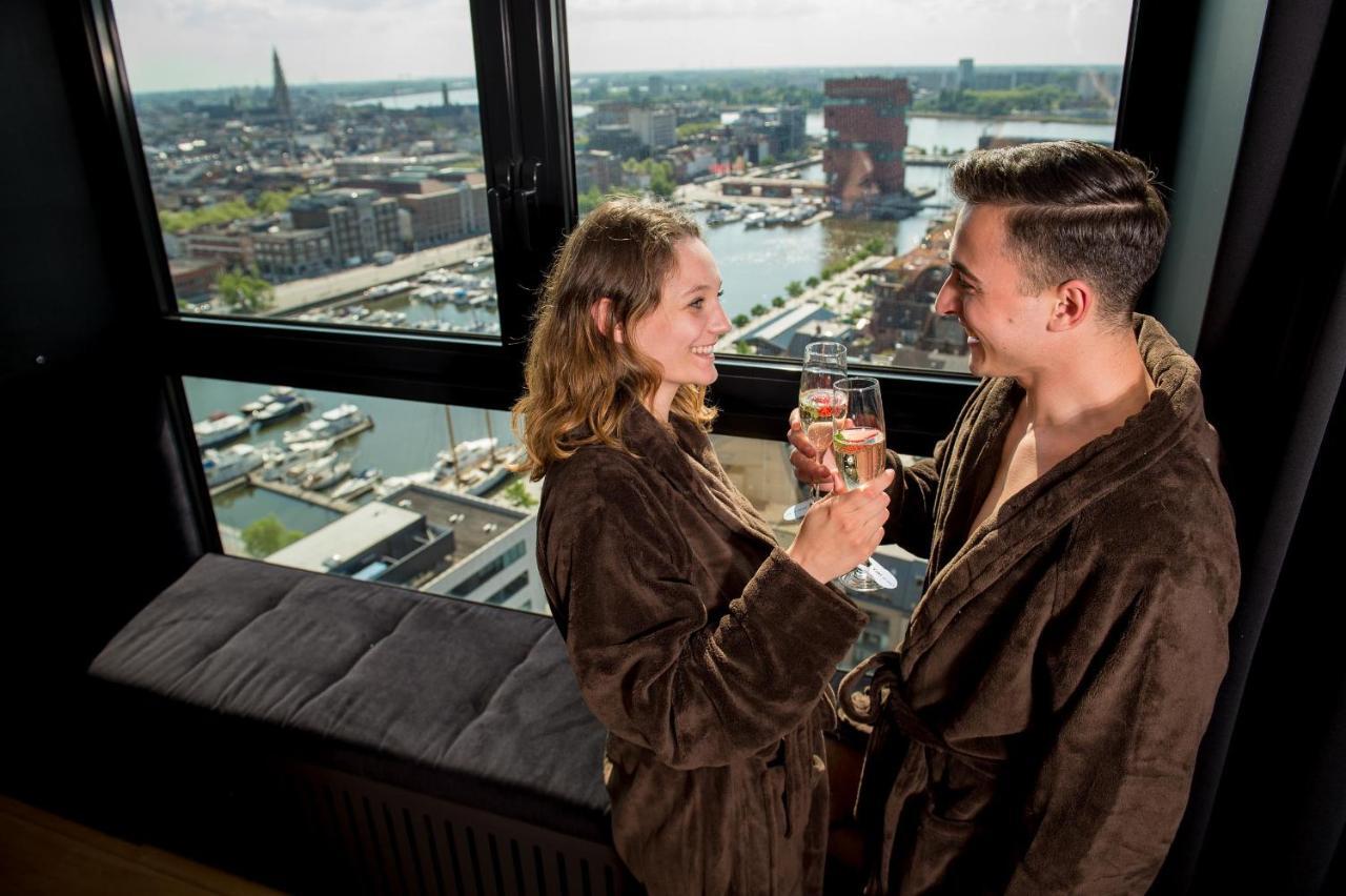 Exclusieve Prive Wellness Penthouse Skynooz Appartement Antwerpen Buitenkant foto